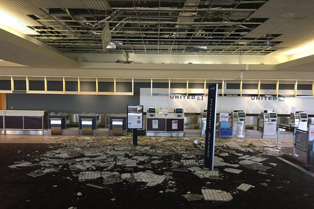 airport damage 