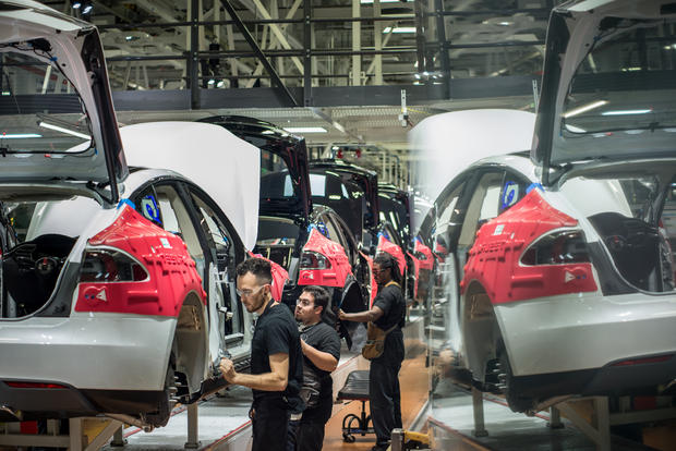 Tesla Car Factory Fremont, California 