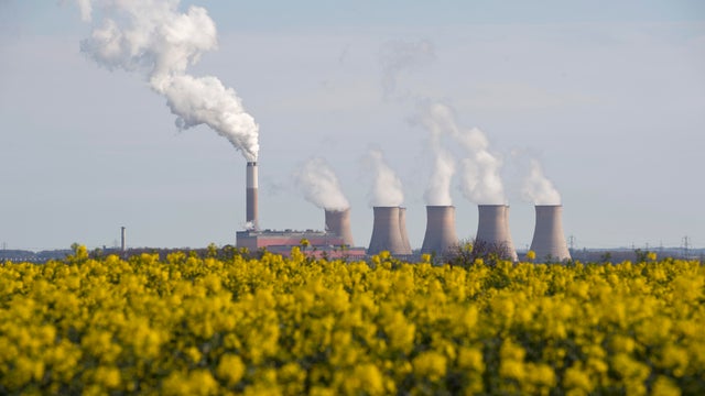 coal-fired power station east england 