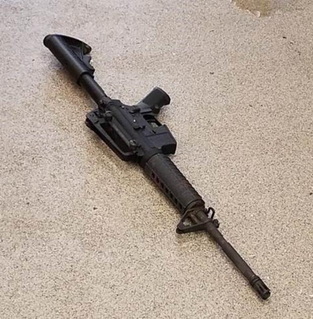 AR-15 Allegedly Used In Waffle House Shooting 