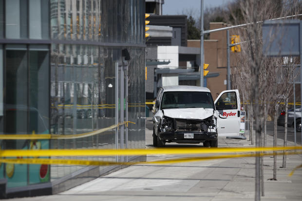 Rental Van Plows Into Pedestrians On Toronto Street, Injuring At Least Eight 