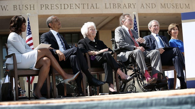 George W. Bush Library Dedication