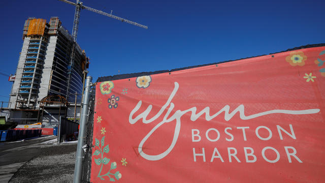 Construction continues on the new Wynn Resort and Casino in the Boston suburb of Everett 