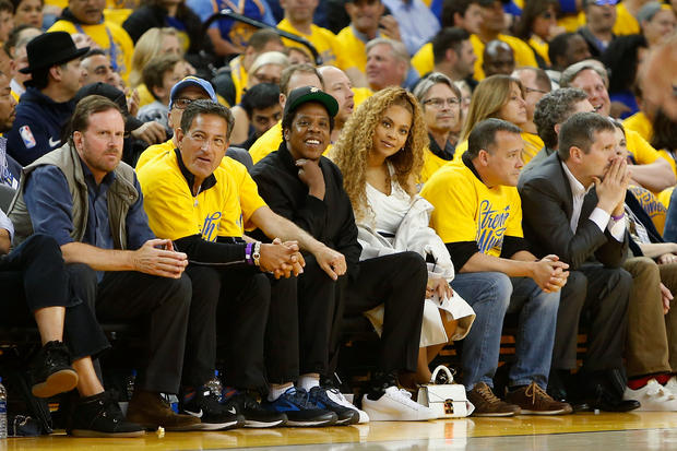 New Orleans Pelicans v Golden State Warriors -Beyonce, Jay-Z 