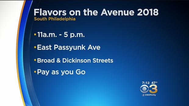 Flavors On the Avenue 2018 