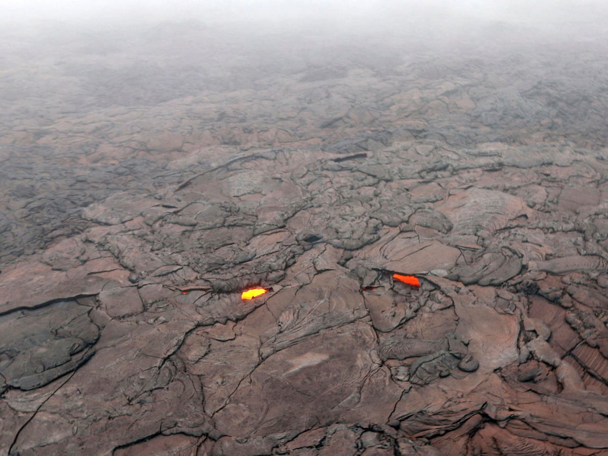 Volcanic eruption in Hawaii