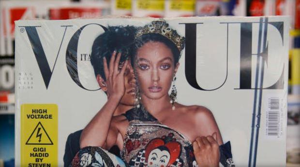 Vogue Italia Cover With Gig Hadid 