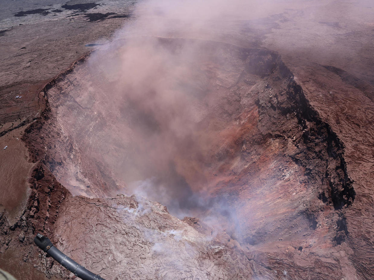 Volcanic eruption in Hawaii