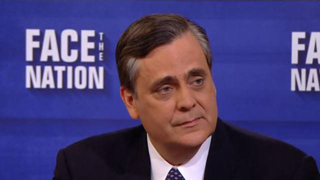 George Washington University constitutional law professor Jonathan Turley is seen on CBS' "Face the Nation" on May 6, 2018. 