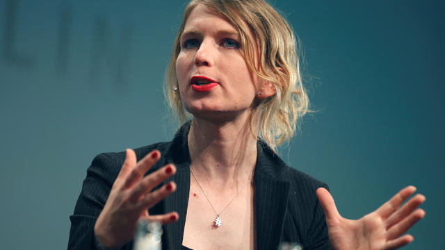 Chelsea Manning attends the Re:publica conference in Berlin 