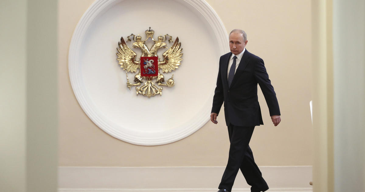 Vladimir Putin Inaugurated For 4th Term As President Of Russia Today 2018 5 7 Cbs News 