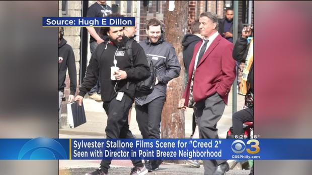 Creed II: Sylvester Stallone Spotted In Point Breeze 