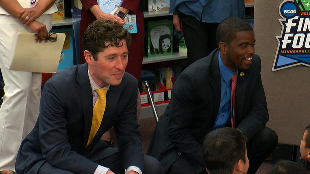 Mayors Jacob Frey and Melvin Carter At Read For Fi]nal Four Event 