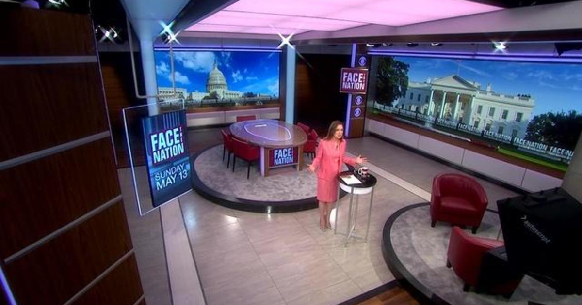 A look at the new "Face the Nation" studio CBS News