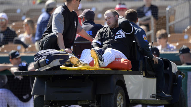 White Sox Prospect Jake Burger Suffers Ruptured Achilles - CBS Chicago