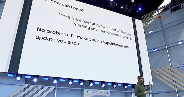 Google Duplex may mark the beginning of a new era of AI - CBS News