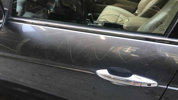 Midtown Car Vandalism 