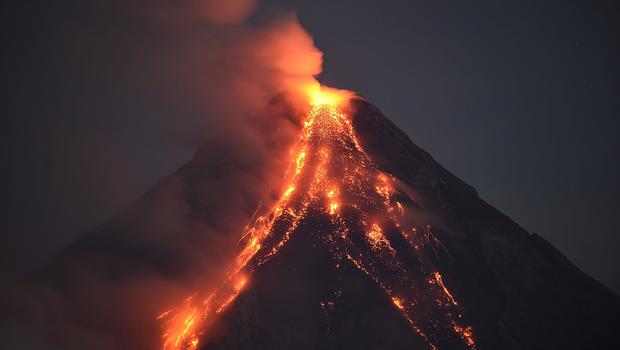 Dangerous volcanoes around the world 