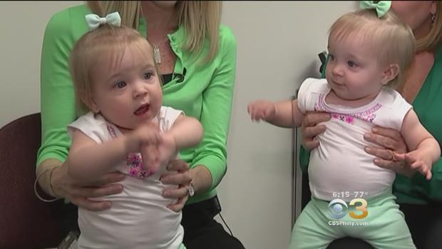 Mother, Twins Return To Hahnemann University Hospital For Mother's Day 'Thank You' 