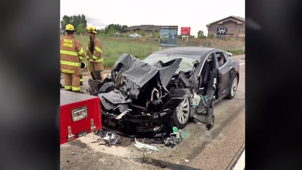 Tesla Crash in Utah 