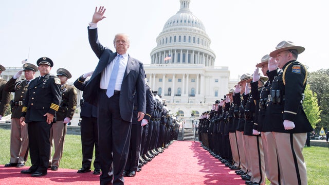 U.S. President Trump delivers a speech about lowering prescription drug prices from the Rose Garden at the White House in Washington 