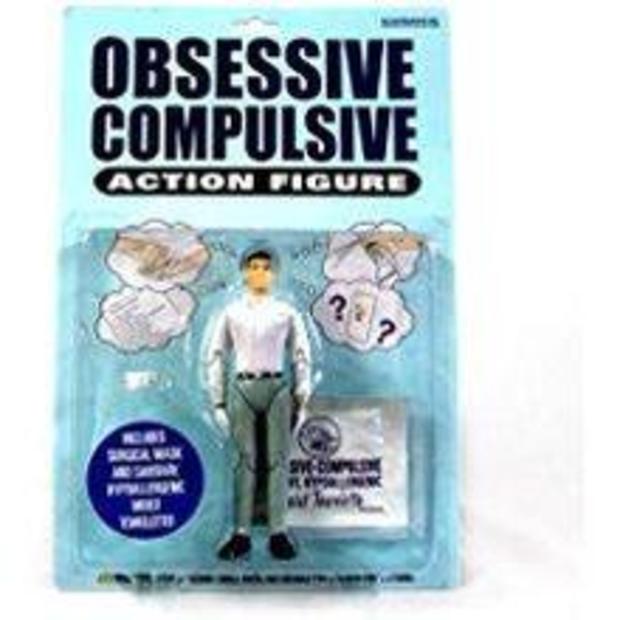 Obsessive Compulsive Action Figure 