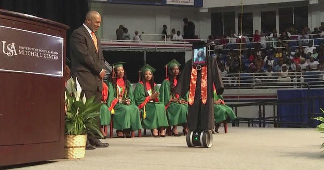 Ipad Dressed In Cap And Gown Stands In For Girl At Graduation Cbs News Ipad Dressed In Cap And Gown Stands In For Girl At Graduation Cbs News