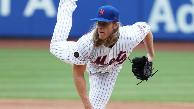 NY Mets Pitchers Noah Syndergaard and Jacob deGrom Team Up with Axe