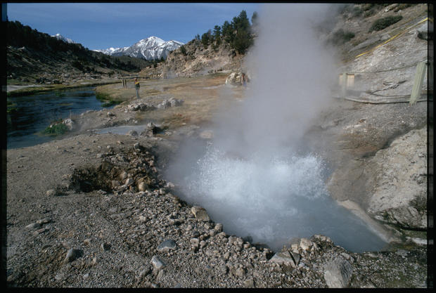 Steaming Hot Springs 