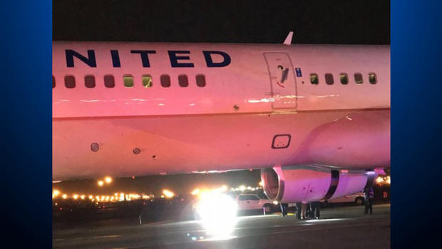 United SFO - Newark Emergency Landing 