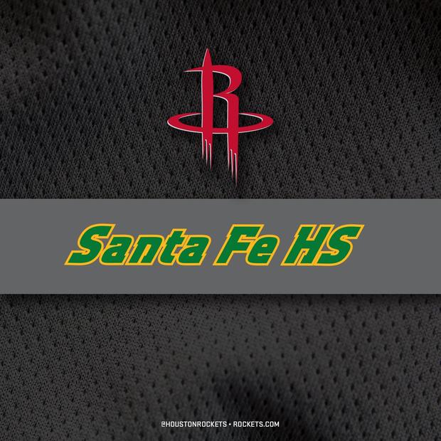 Houston Rockets Santa Fe patch 