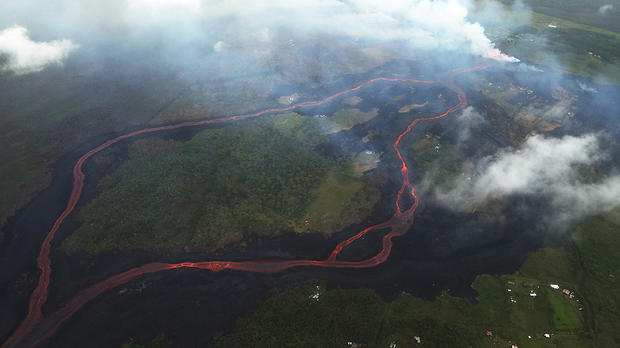 Hawaii's Kilauea Volcano Erupts Forcing Evacuations 