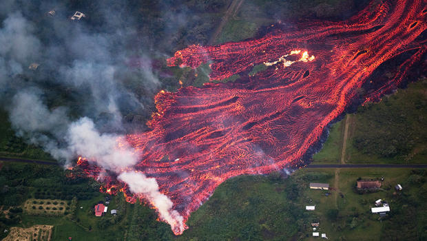 Kilauea lower east rift zone eruption 