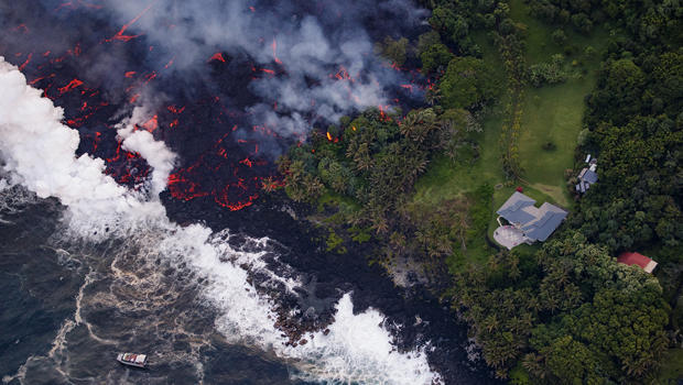 Kilauea lower east rift zone eruption 