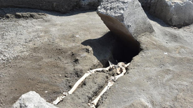 Vesuvius skeleton 