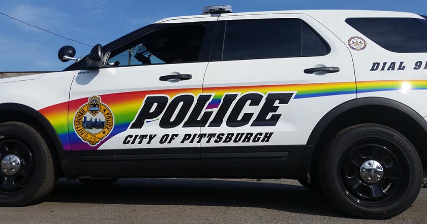 Pittsburgh Police Department unveils rainbow decal in support of Pride ...