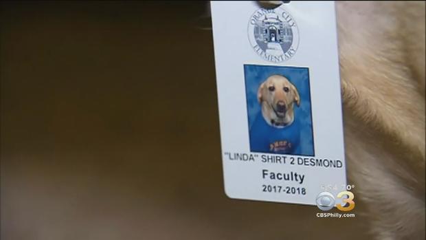 Faculty Badge Yearbook Dog Linda 