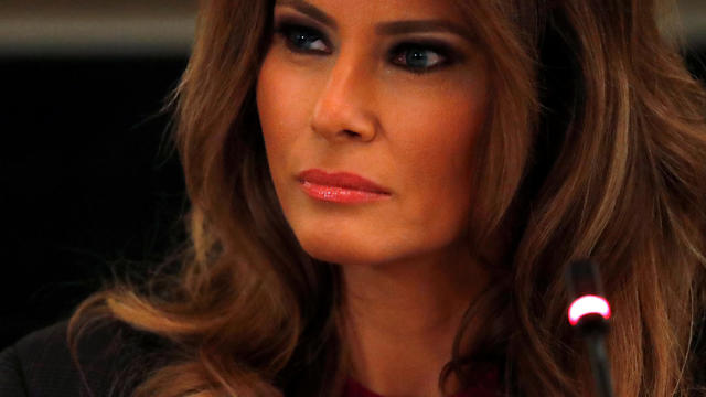 FILE PHOTO: Melania Trump hosts a discussion at the White House in Washington 