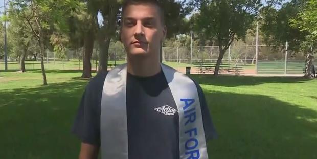 Anaheim School To Allow Grad To Wear Air Force Sash During Ceremony 