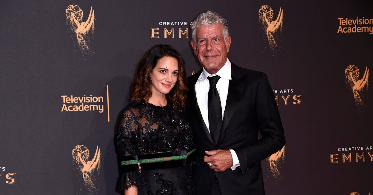 Asia Argento says Anthony Bourdain "cheated on me, too" CBS News