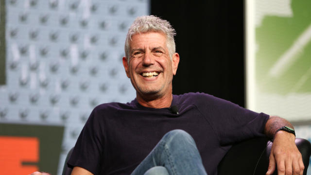 Anthony Bourdain speaks during South By Southwest at the Austin Convention Center on March 13, 2016, in Austin, Texas. 