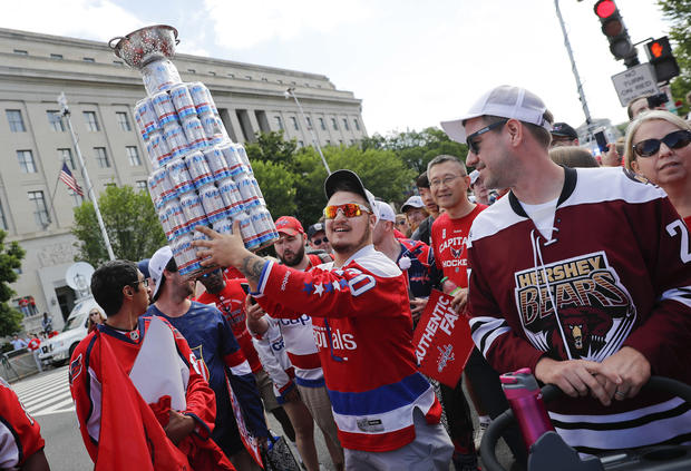 Capitals Stanley Cup Celebration Hockey 