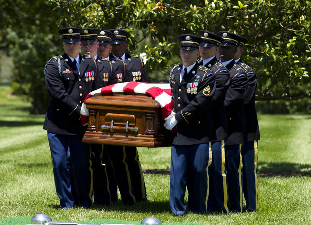 Missing WWII Pilot Burial 
