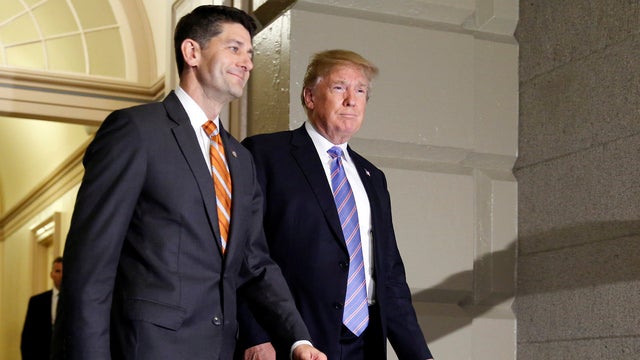 donald trump, paul ryan 
