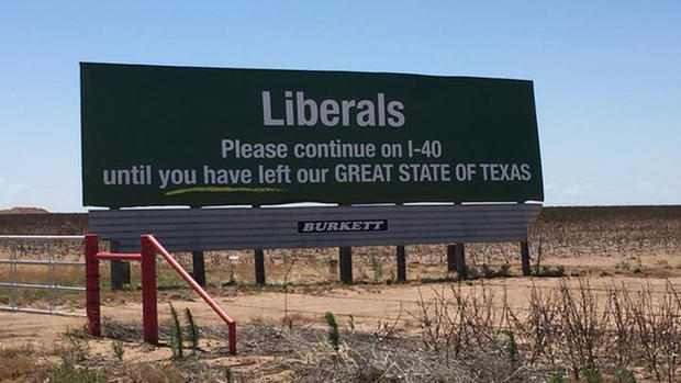 Liberal billboard 