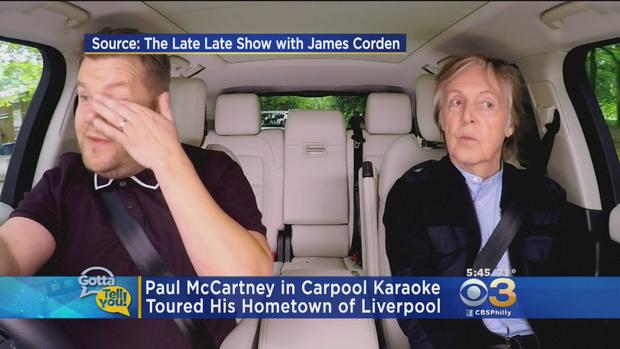 Paul McCartney Brings 'The Late Late Show' Host James Corden To Tears In 'Carpool Karaoke' 