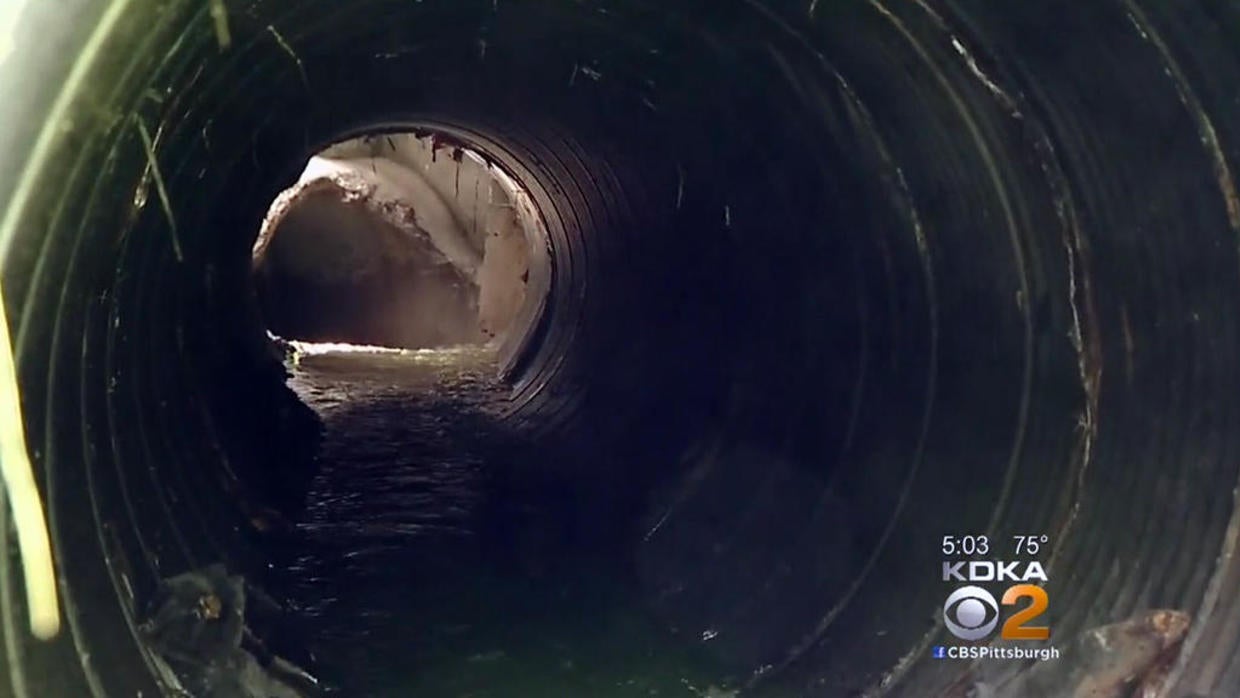 Pennsylvania teen survives being sucked into storm drain - CBS News