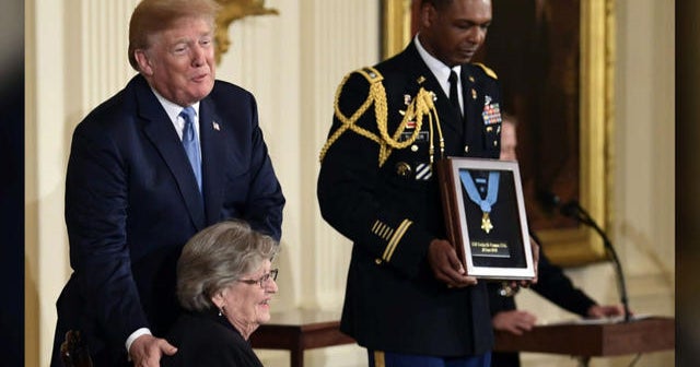 WWII hero and Medal of Honor recipient Garlin Murl Conner's widow ...