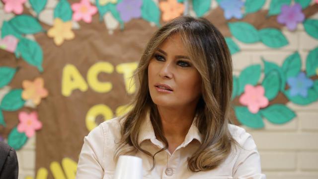 First Lady Melania Trump Visits Immigrant Detention Center On U.S. Border 