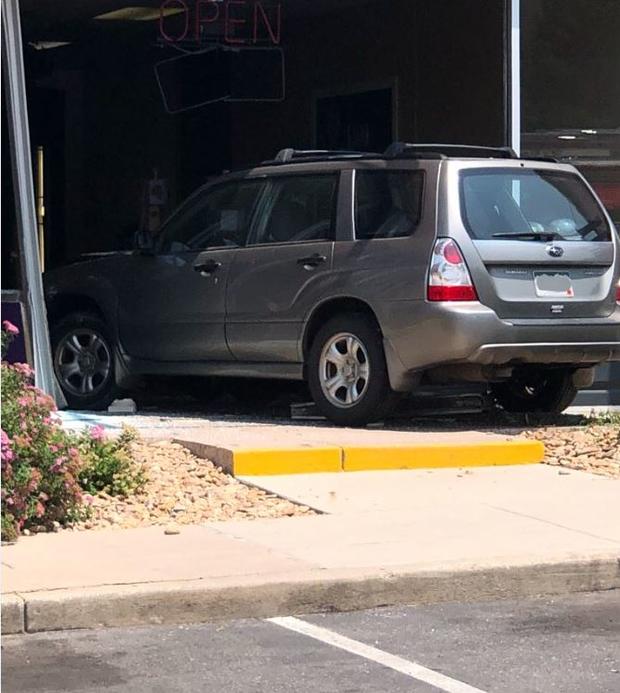 SUV into building (South Metro Fire) 2 